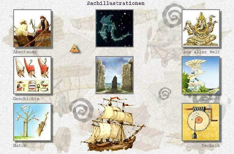 die Miniaturen f�hren zu einigen Illustrationsbeispielen